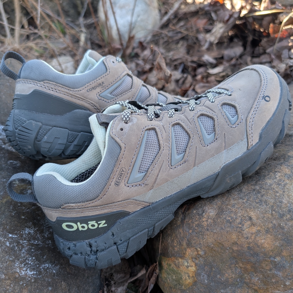 Women's Oboz Sawtooth X Low B Dry Walking Shoes Size 7.5
